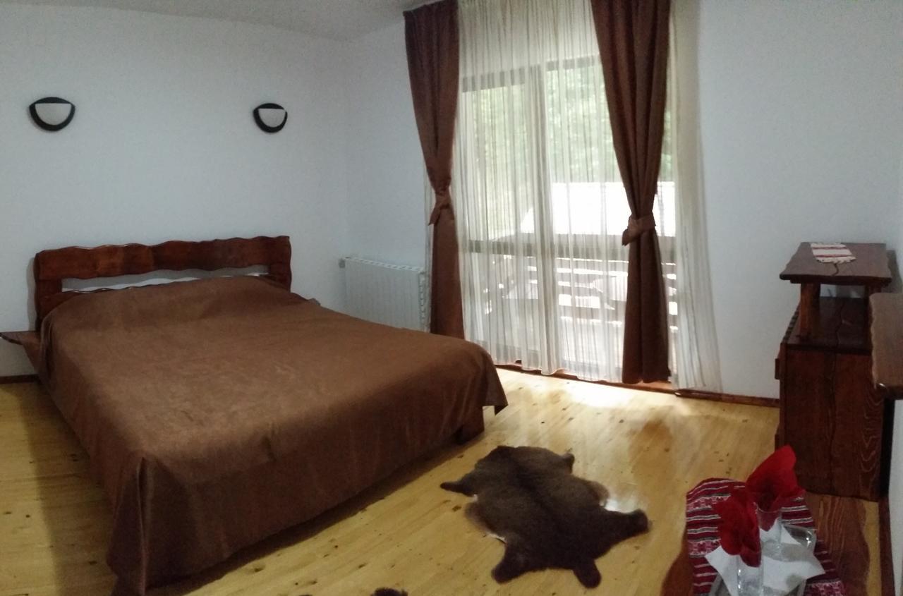 Cabana Barlogul Lupilor Villa Berevoesti Szoba fotó